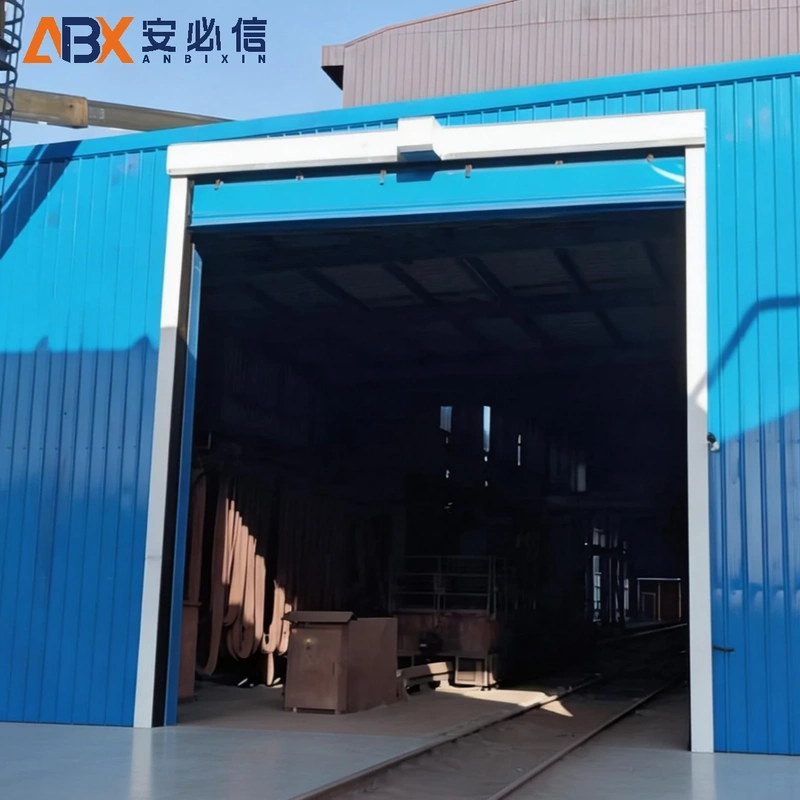 珠海软帘堆积门